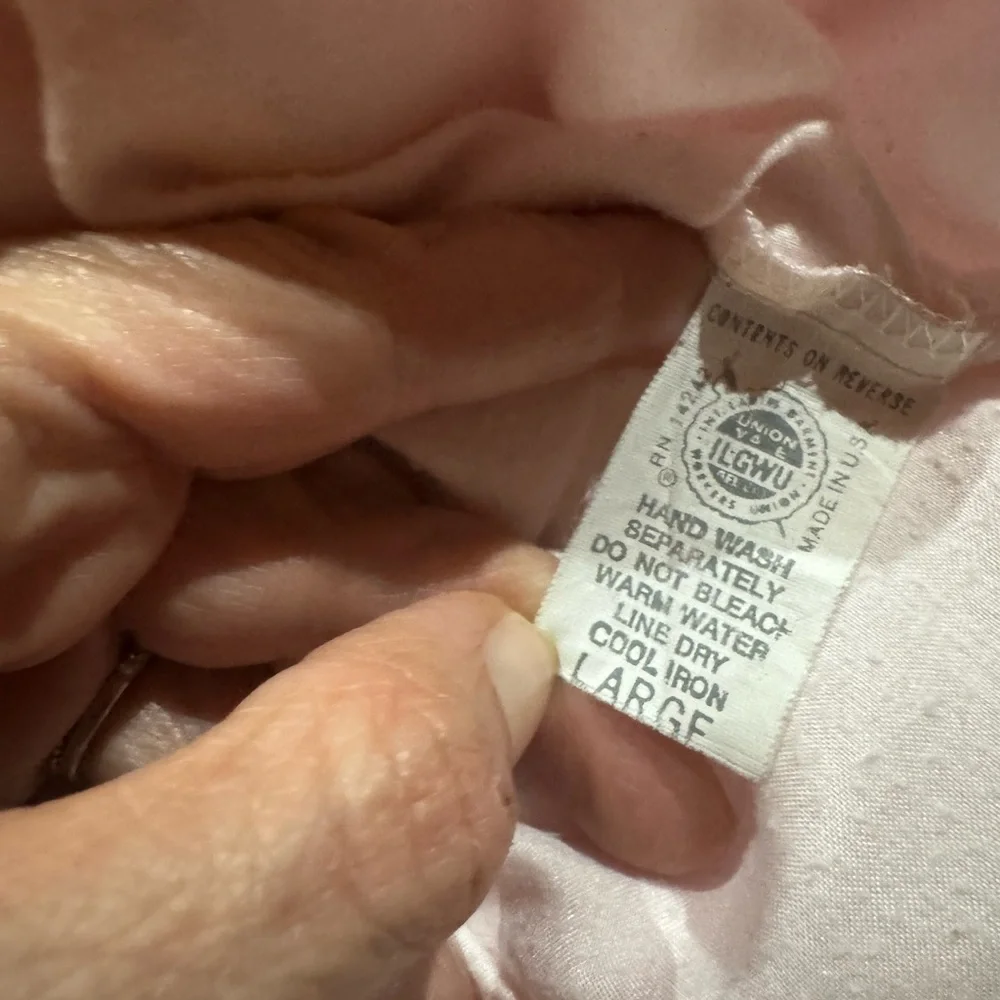 1980s Christian Dior Lace & Open Weave Embellishment Nightgown‎ - Picture 10 of 11